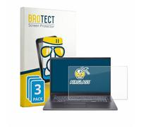 BROTECT Protector Pantalla Cristal para Acer Aspire 17 A17-51 Protector Vidrio (3 Unidades) - [Dureza 9H, Anti-Arañazos]
