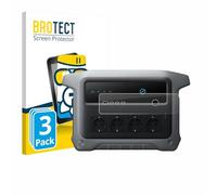 BROTECT Protector Pantalla Cristal para Anker SOLIX C1000 Gen 2 Protector Vidrio (3 Unidades) - [Dureza 9H, Anti-Arañazos]