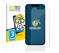 BROTECT Protector Pantalla Cristal para Apple iPhone 13 mini Protector Vidrio (3 Unidades) - [Dureza 9H, Anti-Arañazos]