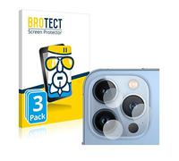 BROTECT Protector Pantalla Cristal para Apple iPhone 13 Pro (SÓLO Cámara) Protector Vidrio (3 Unidades) - [Dureza 9H, Anti-Arañazos]