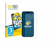 BROTECT Protector Pantalla Cristal para Apple iPhone 17 Pro Max Protector Vidrio (3 Unidades) - [Dureza 9H, Anti-Arañazos]