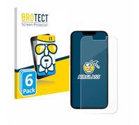 BROTECT Protector Pantalla Cristal para Apple iPhone 17e Protector Vidrio (6 Unidades) - [Dureza 9H, Anti-Arañazos]