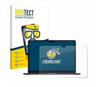 BROTECT Protector Pantalla Cristal para Apple MacBook Air 13" M2 2022 Protector Vidrio - [Dureza 9H, Anti-Arañazos]
