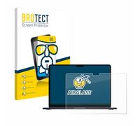 BROTECT Protector Pantalla Cristal para Apple MacBook Air 13" M3 2024 / M2 2022 Protector Vidrio - [Dureza 9H, Anti-Arañazos]