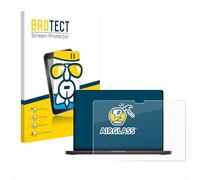 BROTECT Protector Pantalla Cristal para Apple MacBook Pro 16" 2024 M4 Protector Vidrio - [Dureza 9H, Anti-Arañazos]