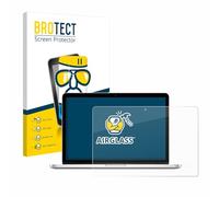 BROTECT Protector Pantalla Cristal para Apple MacBook Retina Pro 13" 2015 Protector Vidrio - [Dureza 9H, Anti-Arañazos]