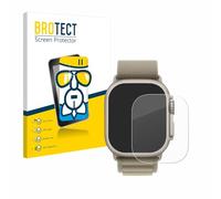 BROTECT Protector Pantalla Cristal para Apple Watch Ultra 2 (49 mm) Protector Vidrio - [Dureza 9H, Anti-Arañazos]