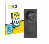 BROTECT Protector Pantalla Cristal para Aqara SVD-KIT1 (Timbre con vídeo inteligente G4) Protector Vidrio (3 Unidades) - [Dureza 9H, Anti-Arañazos]