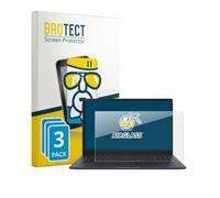 BROTECT Protector Pantalla Cristal para ASUS ExpertBook B1 B1503 Protector Vidrio (3 Unidades) - [Dureza 9H, Anti-Arañazos]