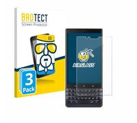 BROTECT Protector Pantalla Cristal para BlackBerry Key2 LE Protector Vidrio (3 Unidades) - [Dureza 9H, Anti-Arañazos]