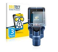 BROTECT Protector Pantalla Cristal para Bosch D-tect 200 C Wallscanner Protector Vidrio (3 Unidades) - [Dureza 9H, Anti-Arañazos]
