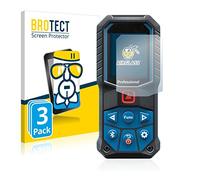 BROTECT Protector Pantalla Cristal para Bosch GLM 50-27 C/ 50-25 G Protector Vidrio (3 Unidades) - [Dureza 9H, Anti-Arañazos]