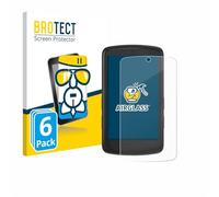 BROTECT Protector Pantalla Cristal para Bryton Rider S810 Protector Vidrio (6 Unidades) - [Dureza 9H, Anti-Arañazos]