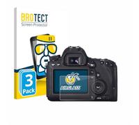 BROTECT Protector Pantalla Cristal para Canon EOS 6D Protector Vidrio (3 Unidades) - [Dureza 9H, Anti-Arañazos]