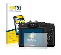 BROTECT Protector Pantalla Cristal para Canon PowerShot G16 Protector Vidrio - [Dureza 9H, Anti-Arañazos]