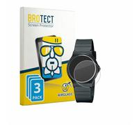 BROTECT Protector Pantalla Cristal para Casio Collection MQ-24 Protector Vidrio (3 Unidades) - [Dureza 9H, Anti-Arañazos]
