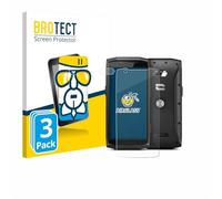 BROTECT Protector Pantalla Cristal para Crosscall Core-M5 (Frontal+Cámara) Protector Vidrio (3 Unidades) - [Dureza 9H, Anti-Arañazos]