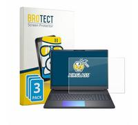 BROTECT Protector Pantalla Cristal para Dell Alienware 18 Area-51 Protector Vidrio (3 Unidades) - [Dureza 9H, Anti-Arañazos]