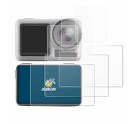 BROTECT Protector Pantalla Cristal para DJI Osmo Action Protector Vidrio (3 Unidades) - [Dureza 9H, Anti-Arañazos]