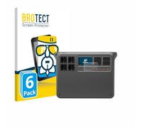 BROTECT Protector Pantalla Cristal para DJI Power 2000 Protector Vidrio (6 Unidades) - [Dureza 9H, Anti-Arañazos]