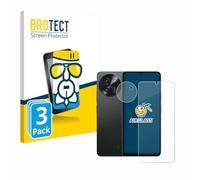 BROTECT Protector Pantalla Cristal para Doogee Note 59 Pro Plus (Frontal+Cámara) Protector Vidrio (3 Unidades) - [Dureza 9H, Anti-Arañazos]