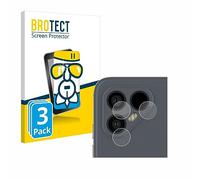 BROTECT Protector Pantalla Cristal para Fairphone 4 (SÓLO Cámara) Protector Vidrio (3 Unidades) - [Dureza 9H, Anti-Arañazos]