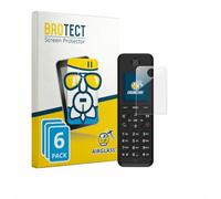BROTECT Protector Pantalla Cristal para Fritz!Fon M3 Protector Vidrio (6 Unidades) - [Dureza 9H, Anti-Arañazos]