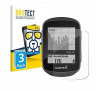 BROTECT Protector Pantalla Cristal para Garmin Edge 130 Protector Vidrio (3 Unidades) - [Dureza 9H, Anti-Arañazos]