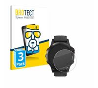 BROTECT Protector Pantalla Cristal para Garmin Fenix 5 Plus (47 mm) Protector Vidrio (3 Unidades) - [Dureza 9H, Anti-Arañazos]