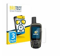 BROTECT Protector Pantalla Cristal para Garmin GPSMAP 65 Protector Vidrio (3 Unidades) - [Dureza 9H, Anti-Arañazos]