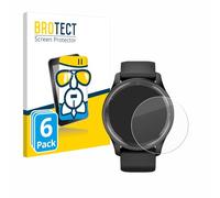 BROTECT Protector Pantalla Cristal para Garmin Vivomove Trend Protector Vidrio (6 Unidades) - [Dureza 9H, Anti-Arañazos]