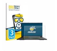 BROTECT Protector Pantalla Cristal para Gigabyte AERO X16 2025 Protector Vidrio (3 Unidades) - [Dureza 9H, Anti-Arañazos]