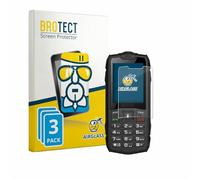 BROTECT Protector Pantalla Cristal para Hammer H Basalt Protector Vidrio (3 Unidades) - [Dureza 9H, Anti-Arañazos]