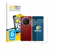 BROTECT Protector Pantalla Cristal para Honor Magic V6 (Frontal+Cámara) Protector Vidrio (6 Unidades) - [Dureza 9H, Anti-Arañazos]