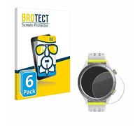 BROTECT Protector Pantalla Cristal para Huami Amazfit Cheetah Protector Vidrio (6 Unidades) - [Dureza 9H, Anti-Arañazos]