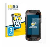 BROTECT Protector Pantalla Cristal para i.safe MOBILE IS530.1 Protector Vidrio (3 Unidades) - [Dureza 9H, Anti-Arañazos]