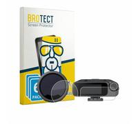 BROTECT Protector Pantalla Cristal para Insta360 Mic Pro TX + RX Protector Vidrio (6 Unidades) - [Dureza 9H, Anti-Arañazos]