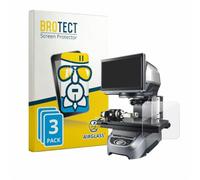BROTECT Protector Pantalla Cristal para Keyence IM-8020 Tapa de cristal Protector Vidrio (3 Unidades) - [Dureza 9H, Anti-Arañazos]