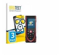 BROTECT Protector Pantalla Cristal para Leica DISTO X3 Protector Vidrio (3 Unidades) - [Dureza 9H, Anti-Arañazos]