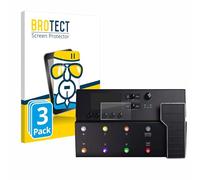 BROTECT Protector Pantalla Cristal para Line 6 POD GO Protector Vidrio (3 Unidades) - [Dureza 9H, Anti-Arañazos]