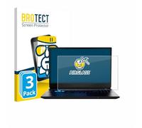 BROTECT Protector Pantalla Cristal para MEDION Erazer Deputy 15 P1 Protector Vidrio (3 Unidades) - [Dureza 9H, Anti-Arañazos]