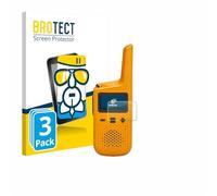 BROTECT Protector Pantalla Cristal para Motorola Talkabout T72 Protector Vidrio (3 Unidades) - [Dureza 9H, Anti-Arañazos]