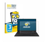 BROTECT Protector Pantalla Cristal para MSI Titan 18 HX AI 2025 Protector Vidrio (3 Unidades) - [Dureza 9H, Anti-Arañazos]
