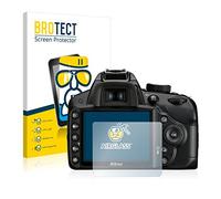 BROTECT Protector Pantalla Cristal para Nikon D3200 Protector Vidrio - [Dureza 9H, Anti-Arañazos]