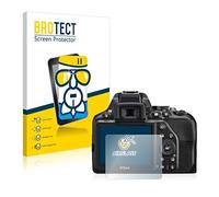BROTECT Protector Pantalla Cristal para Nikon D3500 / D3300 Protector Vidrio - [Dureza 9H, Anti-Arañazos]