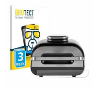 BROTECT Protector Pantalla Cristal para Ninja Foodi MAX Grill & Heißluftfritteuse AG551EU Protector Vidrio (3 Unidades) - [Dureza 9H