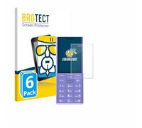 BROTECT Protector Pantalla Cristal para Nokia 150 Music Protector Vidrio (6 Unidades) - [Dureza 9H, Anti-Arañazos]