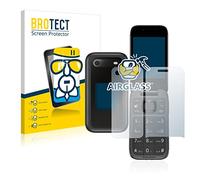 BROTECT Protector Pantalla Cristal para Nokia 2660 Flip (Frontal+Trasero) Protector Vidrio - [Dureza 9H, Anti-Arañazos]