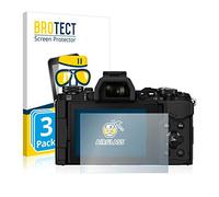 BROTECT Protector Pantalla Cristal para Olympus OM-D E-M5 Mark II Protector Vidrio (3 Unidades) - [Dureza 9H, Anti-Arañazos]