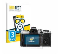BROTECT Protector Pantalla Cristal para OM System OM-3 Protector Vidrio (3 Unidades) - [Dureza 9H, Anti-Arañazos]